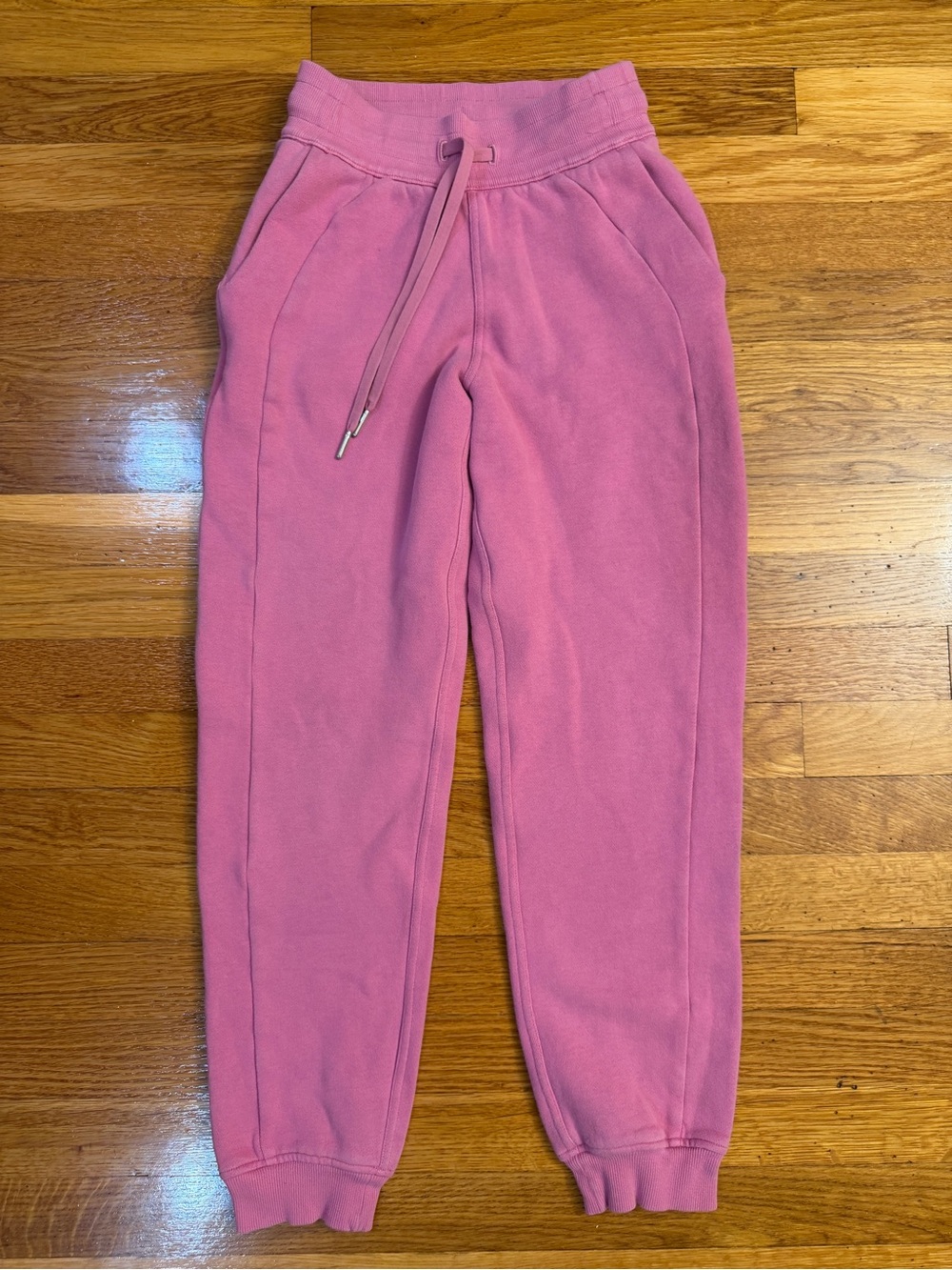 Lululemon Scuba High-Rise Jogger *Fleece 28" Brier Rose(?) Pink - Size 0